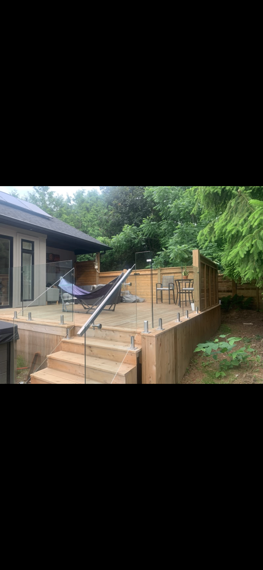 Multi-Level Deck & Glass Railing